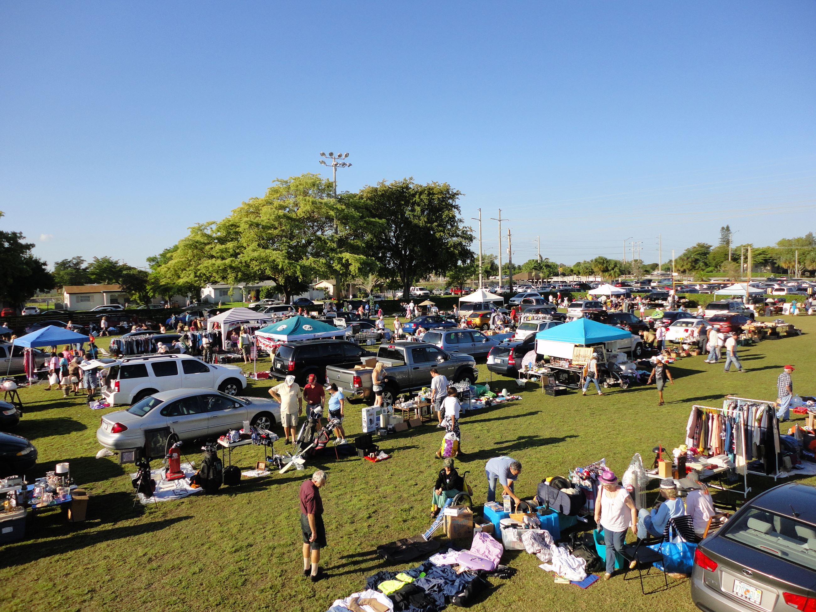 spring clean up and garage sale