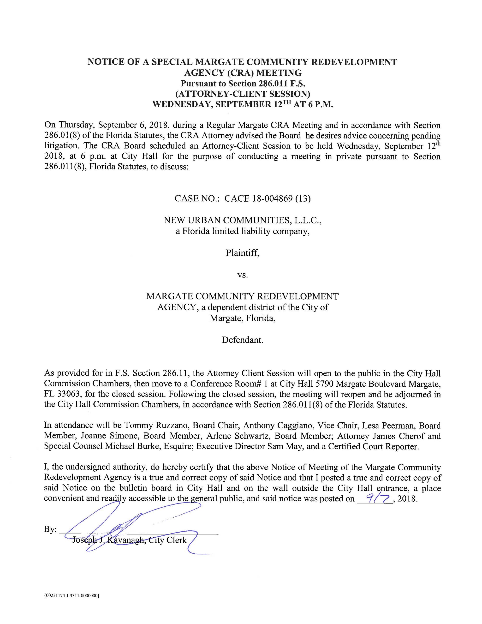 9-12-18 CRA Shade Meeting